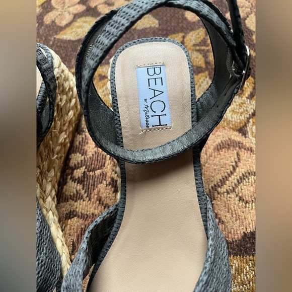 New! Beach by Matisse “Ibiza” Style Gray Woven Sandals various sizes - Picture 13 of 15